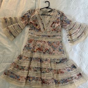 Zimmerman inspired spring embroidered dress
